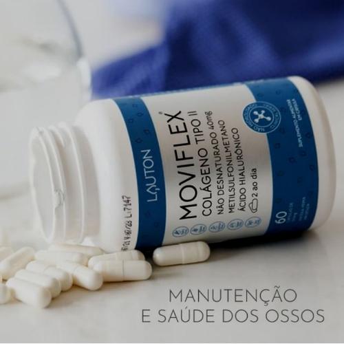 Moviflex Colágeno Tipo II - 60 Cápsulas Lauton