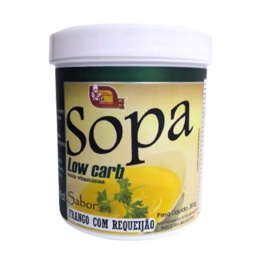 Sopa Low Carb Frango com Requeijão 300g Mosteiro