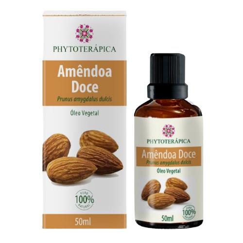 Óleo Vegetal de Amêndoa Doce 50ml Phytoterápica