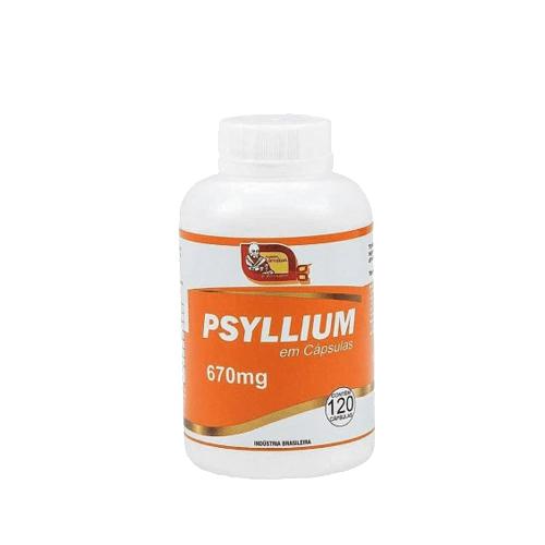 Psyllium 670mg 120 Cápsulas Mosteiro Devakan