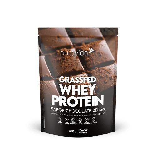 Grassfed Whey Protein Chocolate 450g Puravida