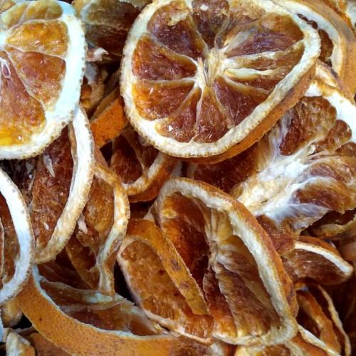 Laranja em Pedaços Desidratada 100g