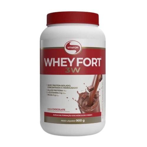 Whey Fort Chocolate 900g Vitafor