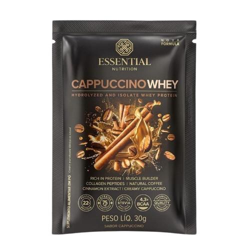 Whey Protein Cappuccino 30g Sachê Essential