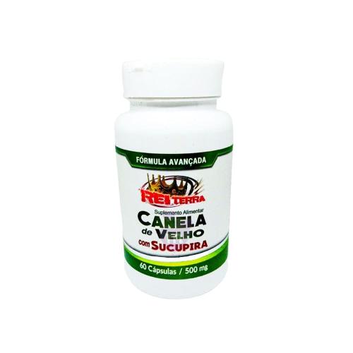 Canela de Velho com Sucupira 60 Cápsulas 500mg Rei Terra