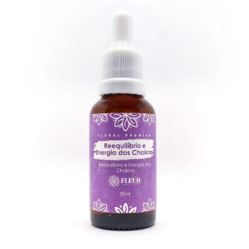 Floral Reequilíbrio e Energia dos Chakras 30ml Fleur