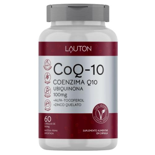 Coenzima Q-10 100mg 60 Cápsulas Lauton