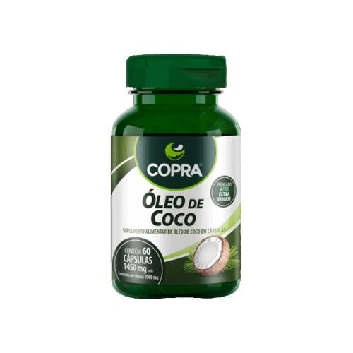 Óleo de Coco Extra Virgem 60 cápsulas Copra