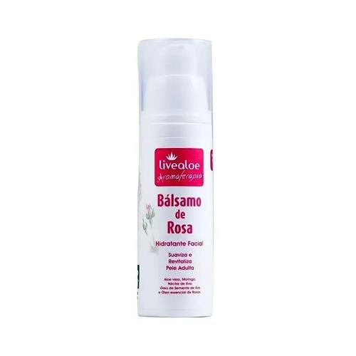 Hidratante Facial Bálsamo de Rosa Livealoe 30ml