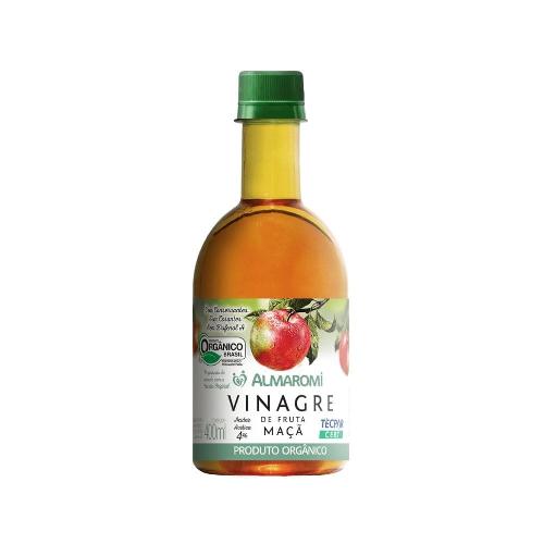 Vinagre de Maçã Orgânico 400ml Almaromi