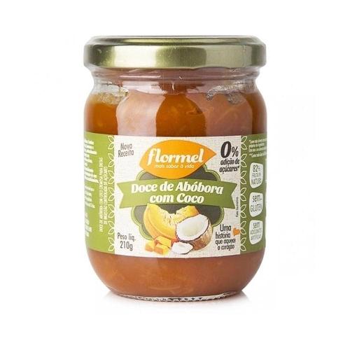 Doce de Abóbora com Coco Cremoso 210g Flormel