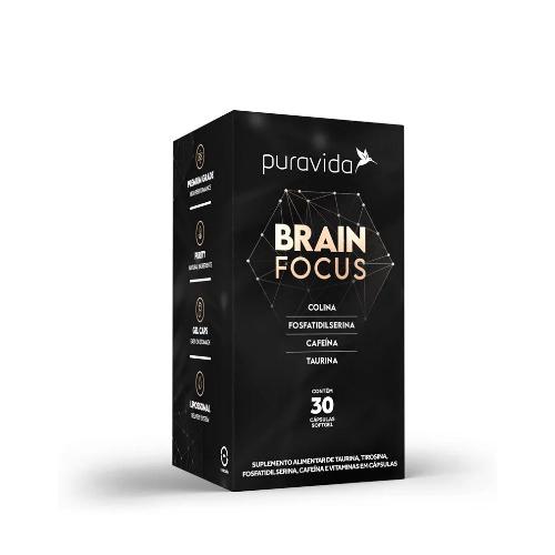 Brain Focus 30 Cápsulas Puravida