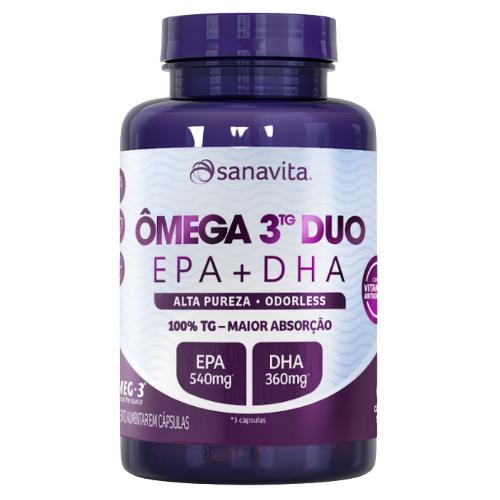 Ômega 3 TG Duo 60 Cápsulas Sanavita