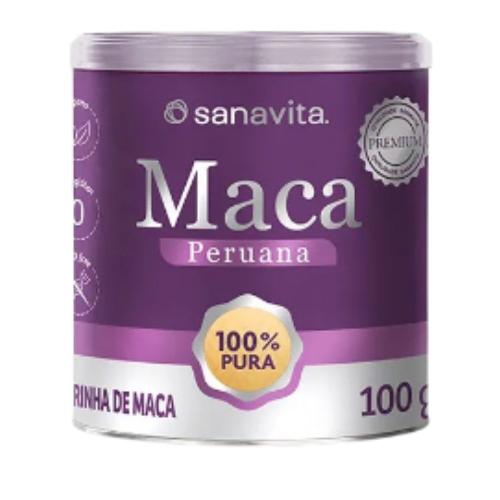 Farinha de Maca Peruana 100g Sanavita