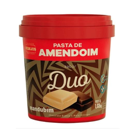 Pasta de Amendoim Sabor Duo 450g Mandubim