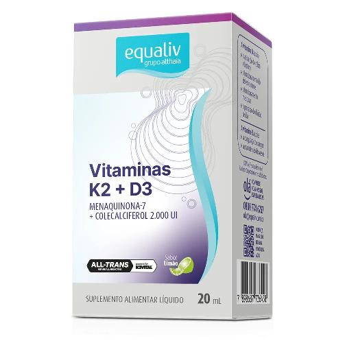 Vitamina K2+D3 20Ml Gotas Equaliv