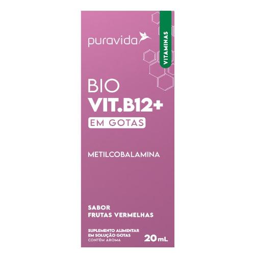 BIO VIT. B12 + Metilcobalamina 20ml Puravida