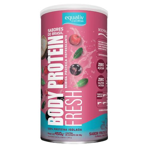 Body Protein Fresh Frutas 450g Equaliv