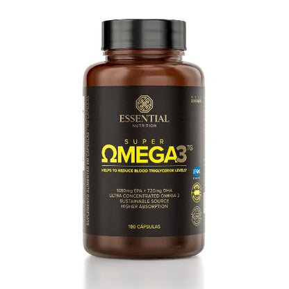 Super Ômega 3 TG 1080mg 180 Cápsulas Essential