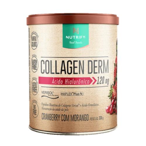 Collagen Derm Cramberry com Morango 330g Nutrify