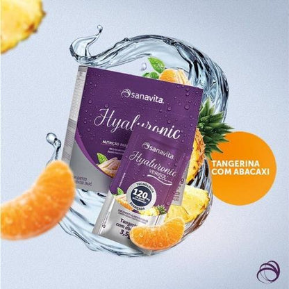 Hyaluronic Verisol Tangerina com Abacaxi 30 Sachês Sanavita