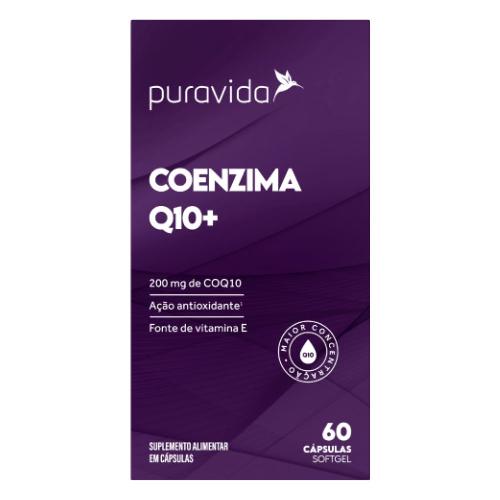 Coenzima 200mg 60 Cápsulas Puravida