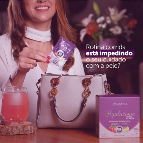 Hyaluronic Verisol Cranberry com Limão 30 Sachês Sanavita