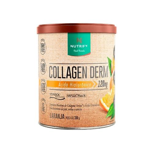 Collagen Derm Hialurônico Laranja 330G Nutrify