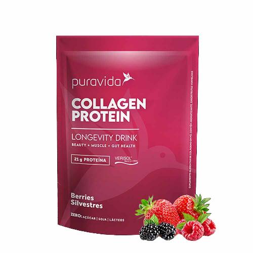 Collagen Protein Verisol 450g Berries Puravida