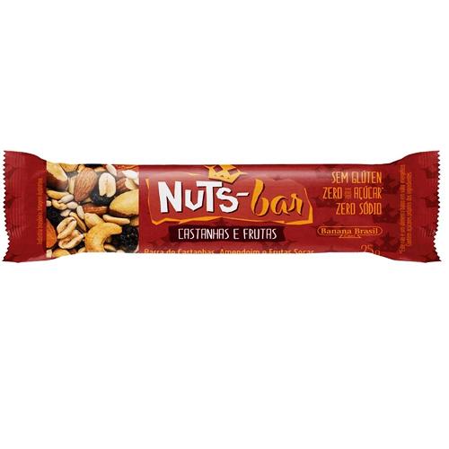 Nuts Bar Castanha e Frutas