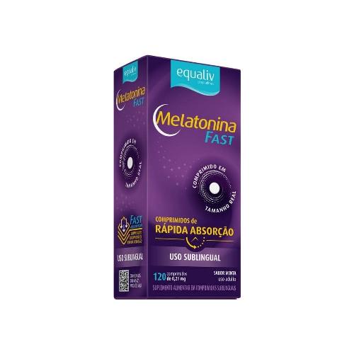 Melatonina Fast 120 Comprimidos Equaliv