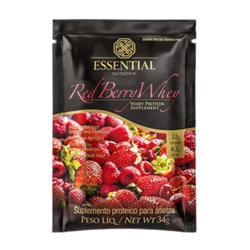 Red Berry Whey Sachê 34g Essential