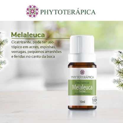 Óleo Essencial de Melaleuca 10ml Phytoterápica