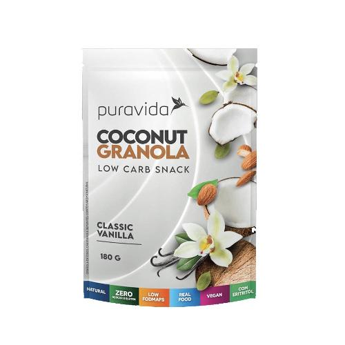 Coconut Granola Classic Vanilla 180g Puravida