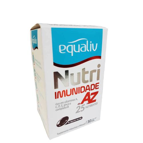 Nutri Imunidade AZ 30 Cápsulas Equaliv