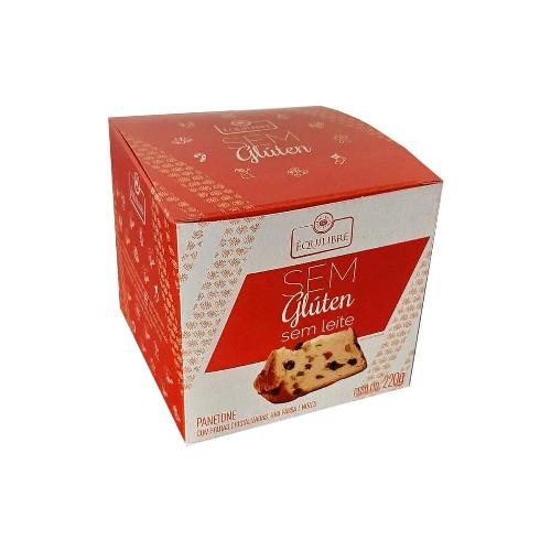 Panetone Frutas Sem Glúten e Sem Leite 220g