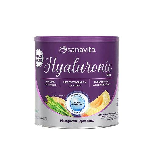 Hyaluronic Skin Pêssego com Capim Santo 300g Sanavita