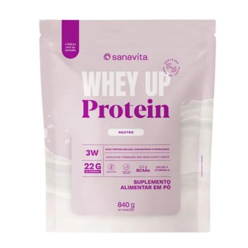 Whey Up Neutro 840g Sanavita