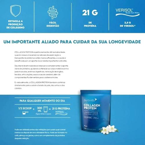 Collagen Protein Verisol Puro 450g Puravida