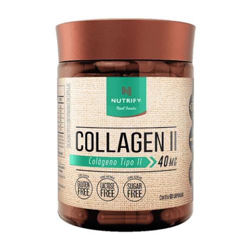 Collagen II 60 Cápsulas 40mg Nutrify