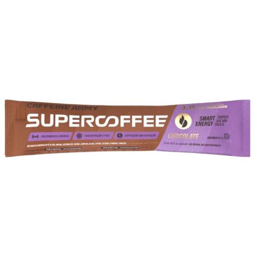 Supercoffee 3.0 Chocolate Sachê 10g Caffeine Army