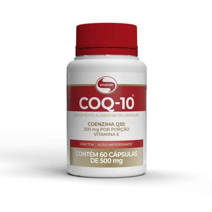 Coenzima Q10 60 Cápsulas 500mg Vitafor