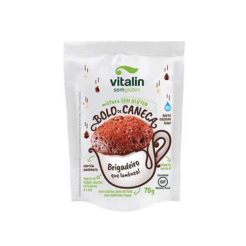 Bolo de Caneca Sem Glúten 70g Vitalin