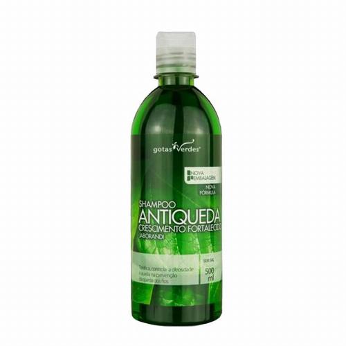 Shampoo Antiqueda Gotas Verdes 500ml