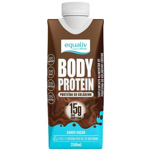 Body Protein Cacau 250ml Equaliv