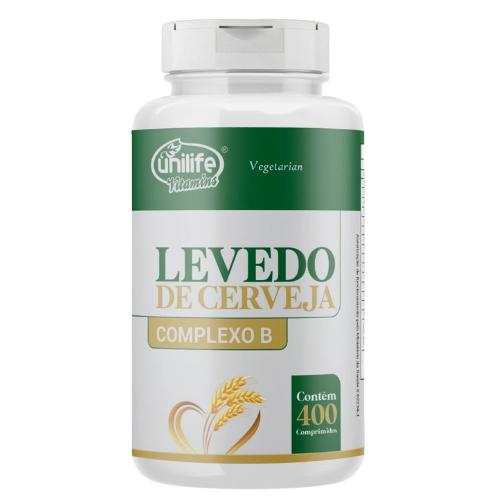 Levedo de Cerveja com Complexo B 450mg 400 Comprimidos Unilife