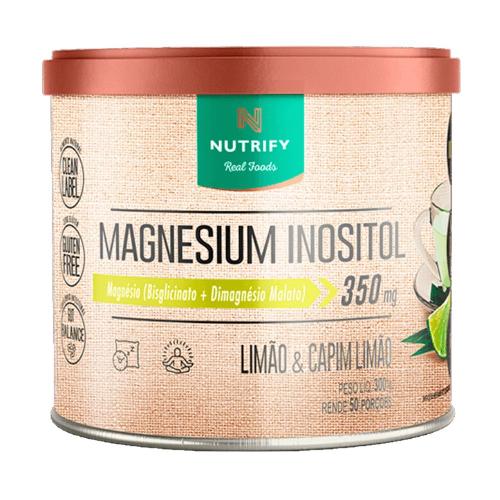 Magnesium Inositol Sabor Limão 300g Nutrify