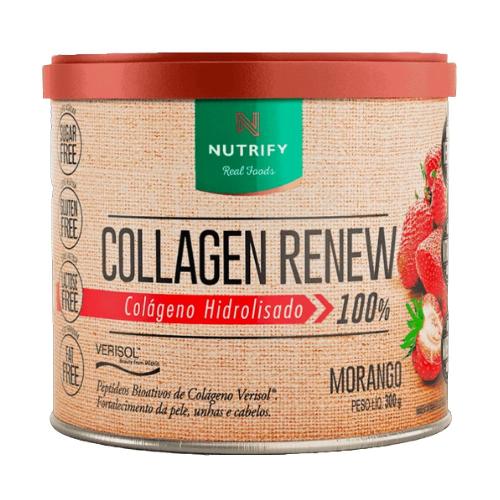 Collagen Renew Morango 300g Nutrify