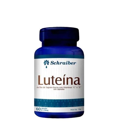 Luteína 250mg com 60 Cápsulas Schraiber