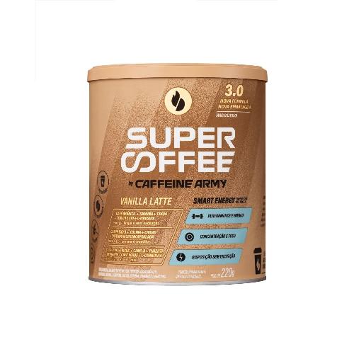 SuperCoffee 3.0 Vanilla Latte 220g Caffeine Army